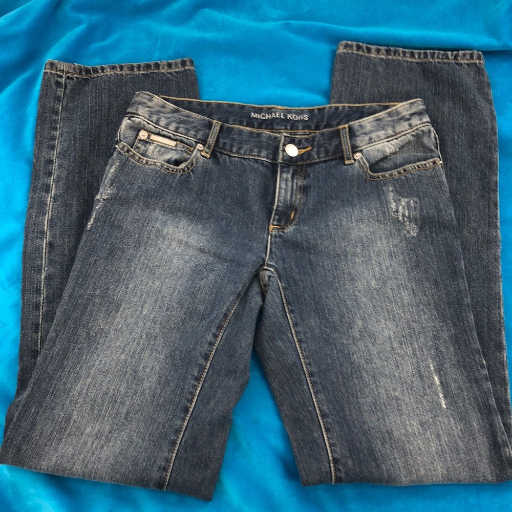 Michael Kors slightly distressed Jeans sz 2